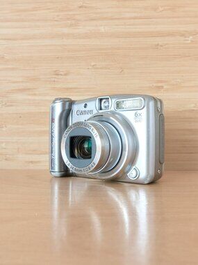 Canon PowerShot A720 IS 8MP Digital Camera Tested Working Compact Point Shoot